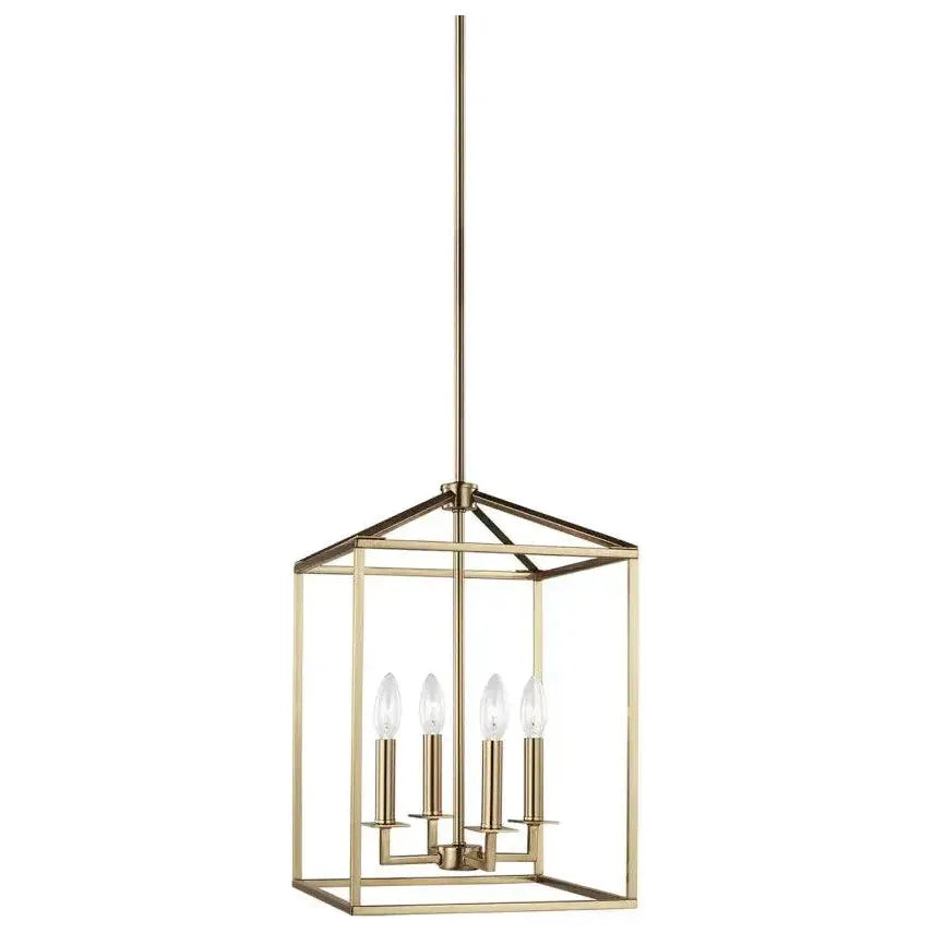 Generation Lighting - Perryton Small Four Light Pendant (with Bulbs) - Lights Canada