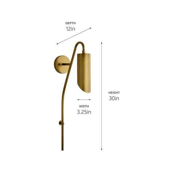 Kichler - Kichler Trentino Wall Sconce 1 Light - Lights Canada