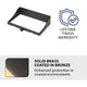 WAC Lighting - Horizontal Hood Glare Control for WAC Landscape Lighting Adjustable Wall Wash - Lights Canada
