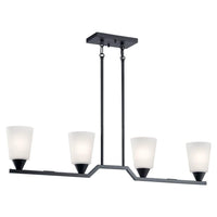 Kichler Skagos Linear Chandelier 4Lt