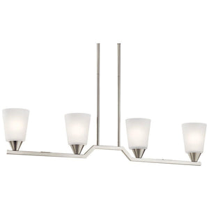 Kichler - Kichler Skagos Linear Chandelier 4Lt - Lights Canada