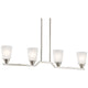 Kichler - Kichler Skagos Linear Chandelier 4Lt - Lights Canada