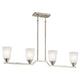 Kichler - Kichler Skagos Linear Chandelier 4Lt - Lights Canada