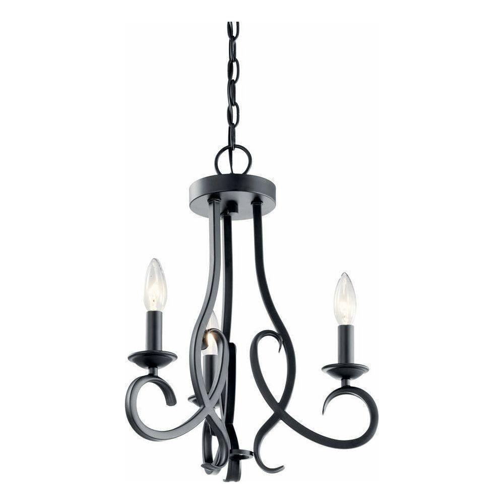 Kichler - Kichler Ania Chandelier Semi Flush 3Lt - Lights Canada