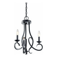 Kichler Ania Chandelier Semi Flush 3Lt