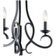 Kichler - Kichler Ania Chandelier Semi Flush 3Lt - Lights Canada