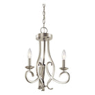 Kichler - Kichler Ania Chandelier Semi Flush 3Lt - Lights Canada