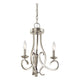 Kichler - Kichler Ania Chandelier Semi Flush 3Lt - Lights Canada