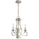 Kichler - Kichler Ania Chandelier Semi Flush 3Lt - Lights Canada