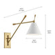 Kichler - Kichler Finnick Sconce 1 Light - Lights Canada