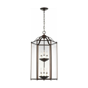 Generation Lighting - Bretton 6-Light Pendant (with Bulbs) - Lights Canada