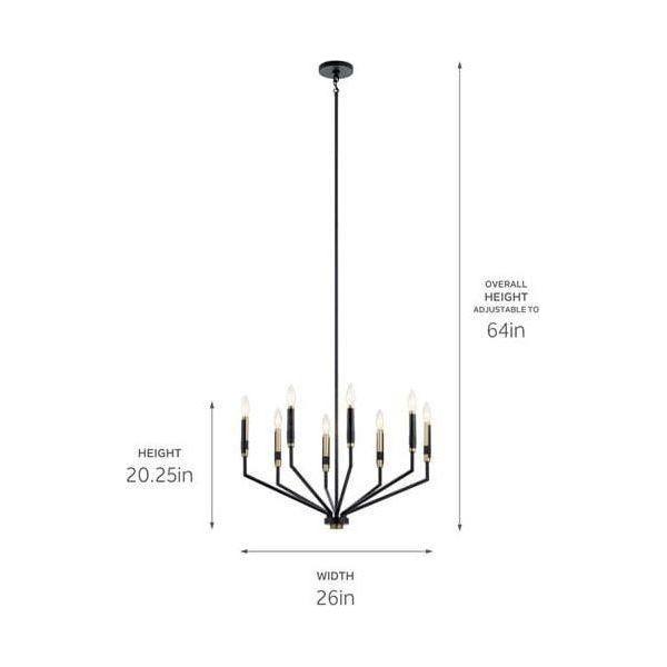 Kichler - Kichler Armand Chandelier 8Lt - Lights Canada