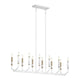Kichler - Armand 42.75" 12-Light Linear Suspension - Lights Canada