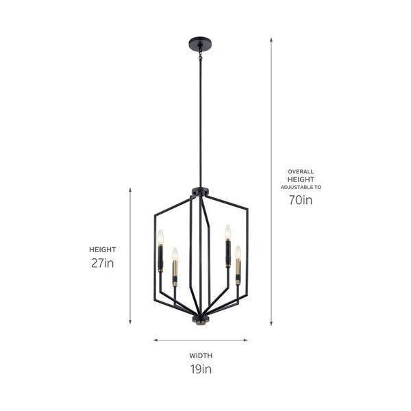 Kichler - Kichler Large Foyer Pendant 4Lt - Lights Canada