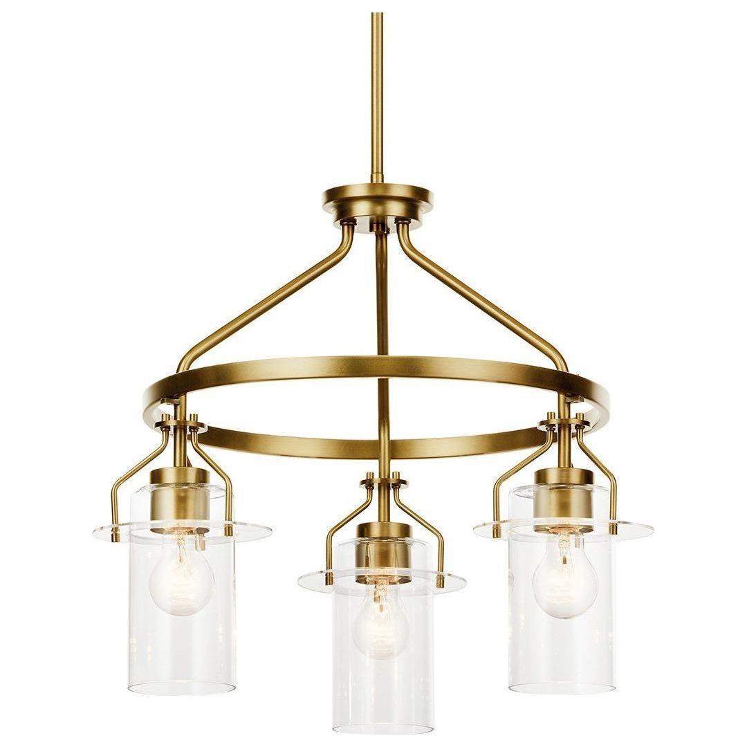 Kichler - Everett 22.5" 3-Light Round Chandelier - Lights Canada