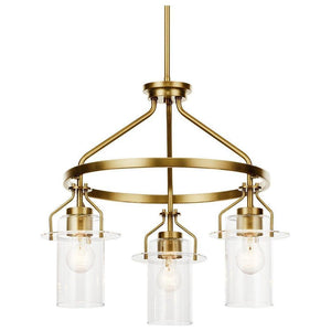 Kichler - Everett 22.5" 3-Light Round Chandelier - Lights Canada