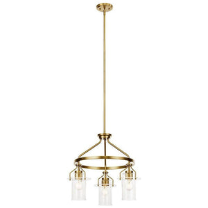 Kichler - Everett 22.5" 3-Light Round Chandelier - Lights Canada