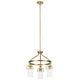 Kichler - Everett 22.5" 3-Light Round Chandelier - Lights Canada