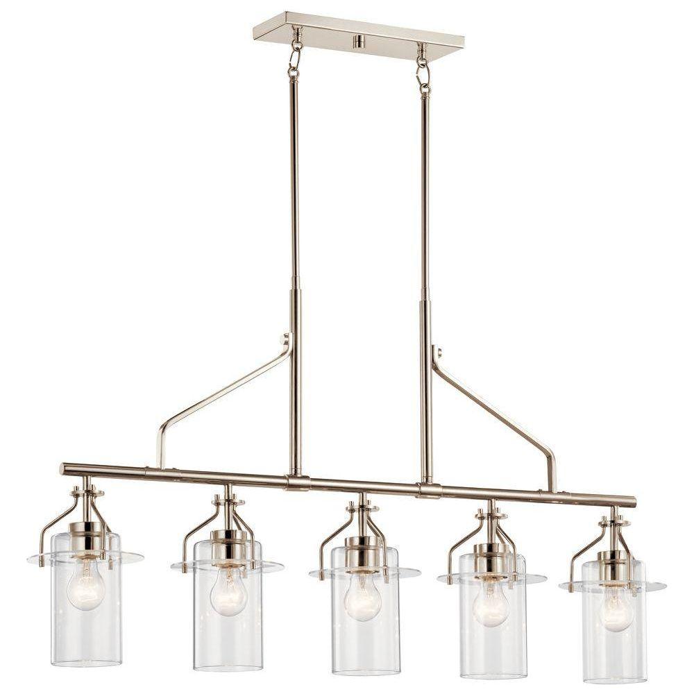 Kichler - Kichler Everett Linear Chandelier 5Lt - Lights Canada