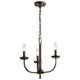 Kichler - Kichler Kennewick Mini Chandelier 3Lt - Lights Canada