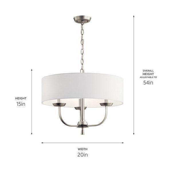 Kichler - Kichler Kennewick Chandelier 3Lt - Lights Canada