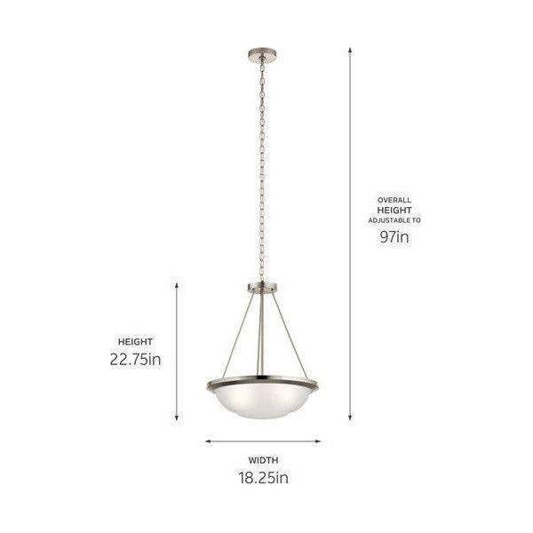 Kichler - Kichler Ritson Inverted Pendant Small - Lights Canada