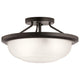 Kichler - Kichler Ritson Semi Flush 3Lt - Lights Canada