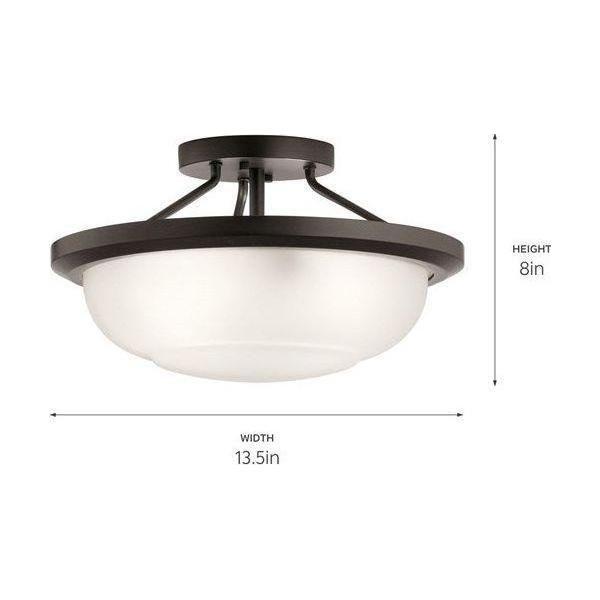 Kichler - Kichler Ritson Semi Flush 3Lt - Lights Canada