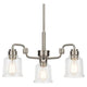 Kichler - Aivian 23" 3-Light Chandelier - Lights Canada