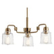 Kichler - Kichler Aivian Chandelier 3Lt - Lights Canada