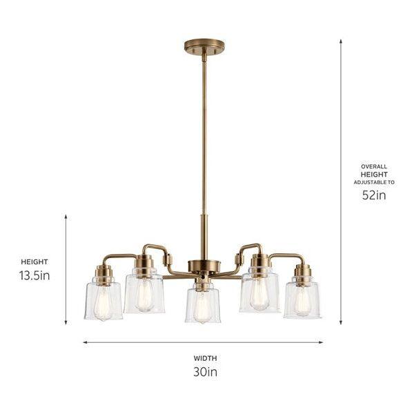 Kichler - Kichler Aivian Chandelier 5Lt - Lights Canada