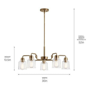 Kichler - Kichler Aivian Chandelier 5Lt - Lights Canada