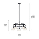 Kichler - Eastmont 5-Light Chandelier - Lights Canada