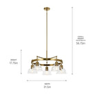 Kichler - Eastmont 5-Light Chandelier - Lights Canada