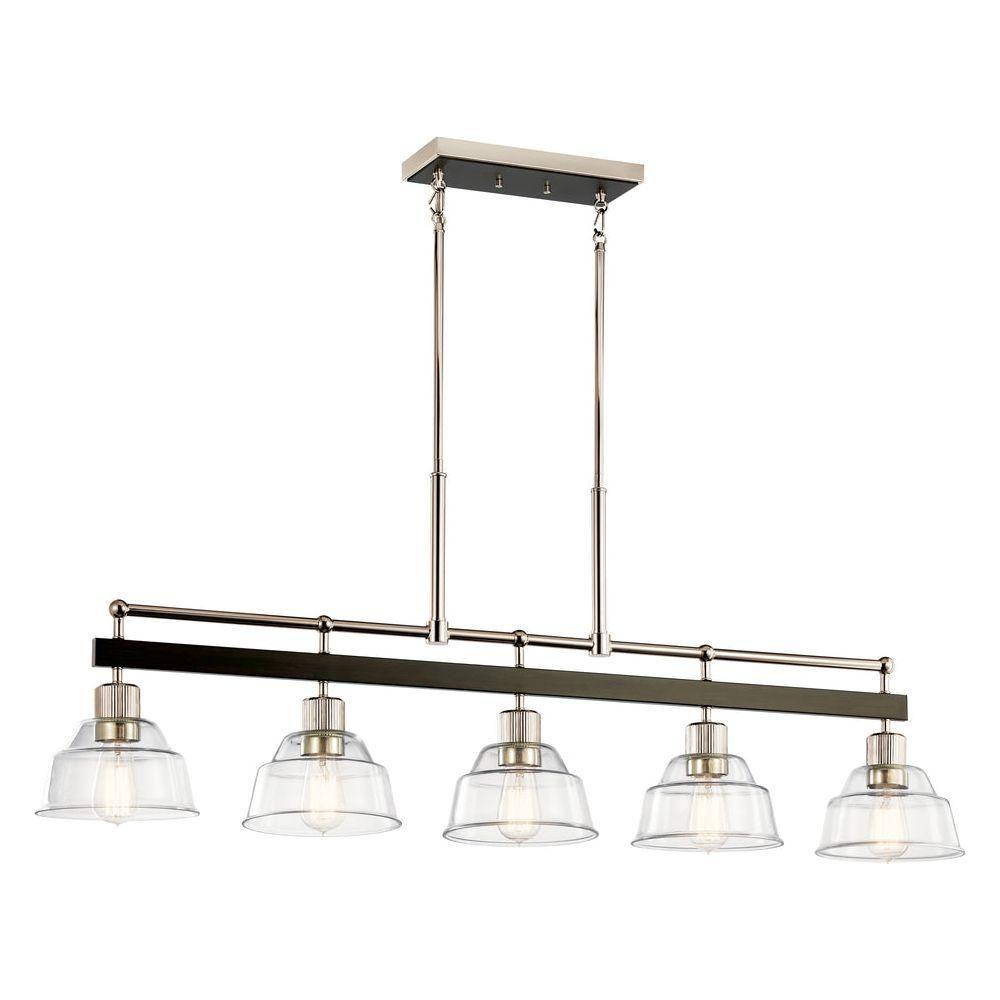 Kichler - Kichler Eastmont Linear Chandelier 5Lt - Lights Canada