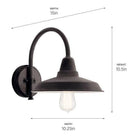 Kichler - Kichler Marrus Wall Sconce 1 Light - Lights Canada