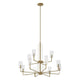 Kichler - Kichler Kimrose Chandelier 12Lt - Lights Canada