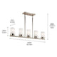 Kichler - Kichler Ciona Linear Chandelier 5Lt - Lights Canada