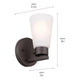 Kichler - Kichler Stamos Wall Sconce 1 Light - Lights Canada