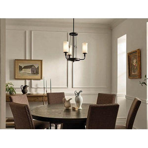 Kichler - Kichler Vetivene Mini Chandelier 3Lt - Lights Canada