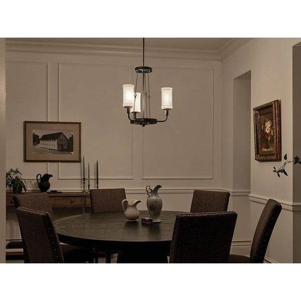 Kichler - Kichler Vetivene Mini Chandelier 3Lt - Lights Canada