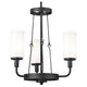 Kichler - Kichler Vetivene Mini Chandelier 3Lt - Lights Canada