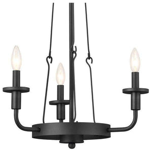 Kichler - Kichler Vetivene Mini Chandelier 3Lt - Lights Canada