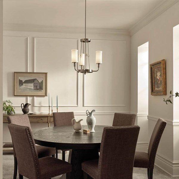 Kichler - Kichler Vetivene Mini Chandelier 3Lt - Lights Canada