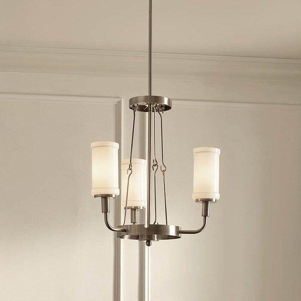 Kichler - Kichler Vetivene Mini Chandelier 3Lt - Lights Canada