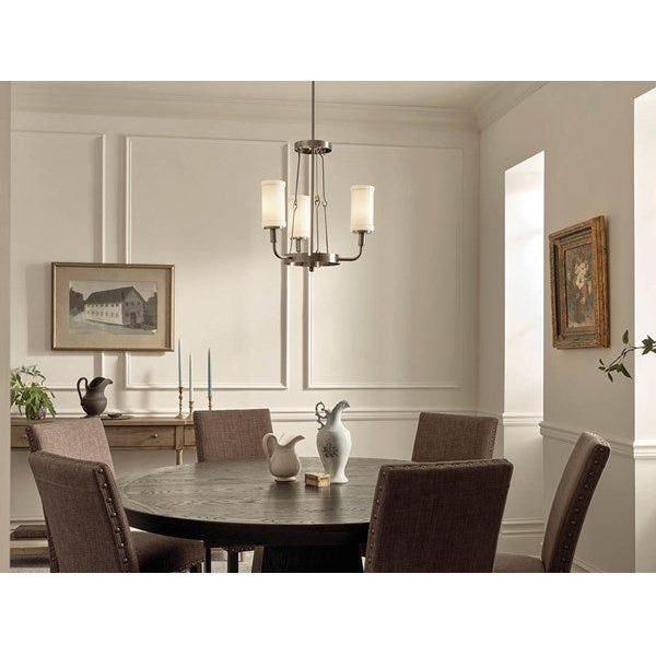 Kichler - Kichler Vetivene Mini Chandelier 3Lt - Lights Canada