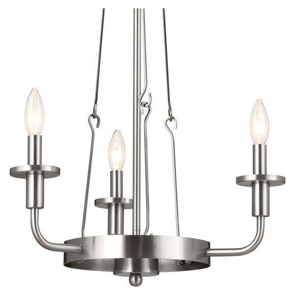 Kichler - Kichler Vetivene Mini Chandelier 3Lt - Lights Canada