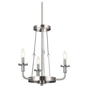 Kichler - Kichler Vetivene Mini Chandelier 3Lt - Lights Canada