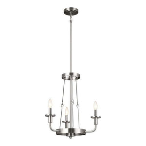 Kichler - Kichler Vetivene Mini Chandelier 3Lt - Lights Canada