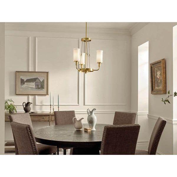 Kichler - Kichler Vetivene Mini Chandelier 3Lt - Lights Canada